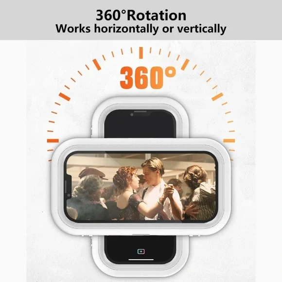 Waterproof Phone Stand for Shower or Kitchen - Picture 4 of 9